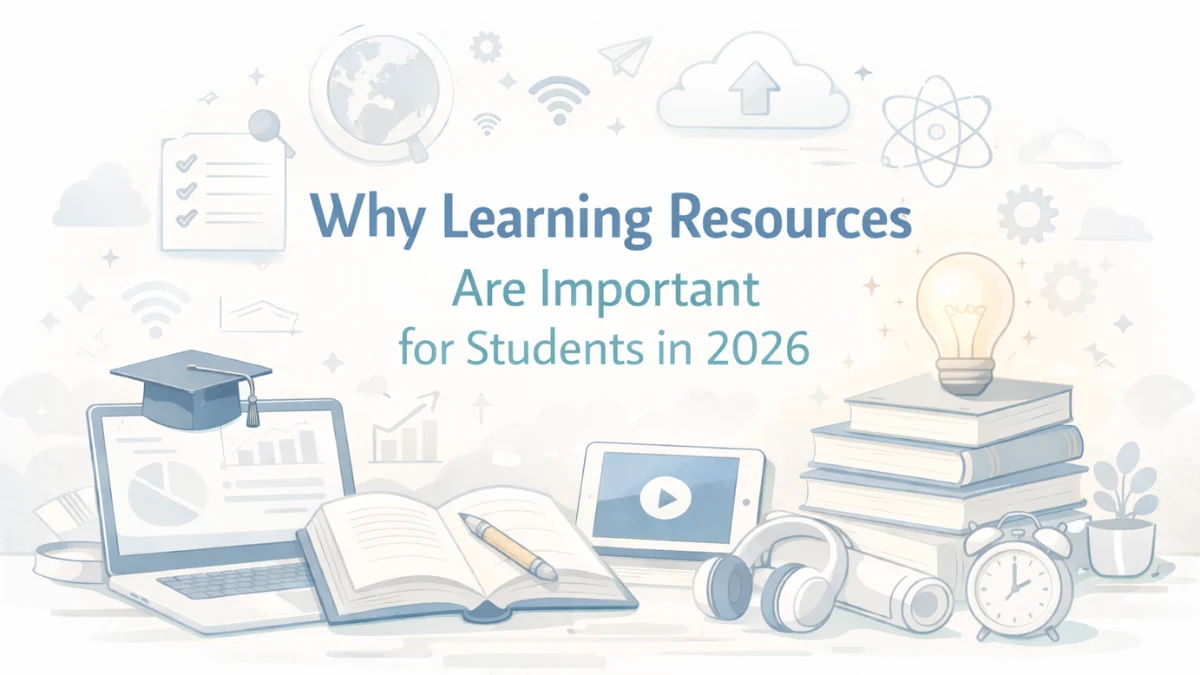 Why Learning Resources Are Important for Students in 2026