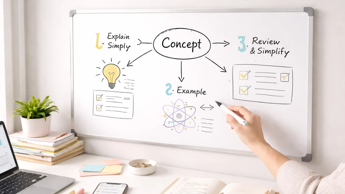 feynman technique explaining concept student learning